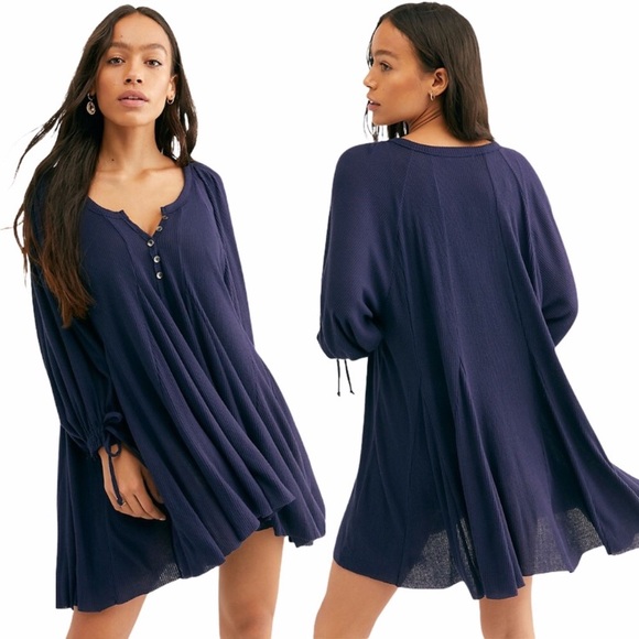 We The Free Tops - EUC FREE PEOPLE WINTER SUN TUNIC SIZE SMALL
